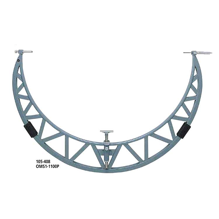 日本三豐（mitutoyo）輕量型外徑千分尺105 系列 帶有測砧接長套管OMS1-P · OMS2-P