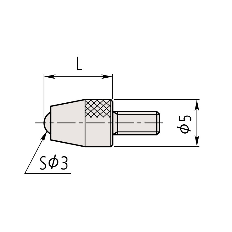 日本三豐（mitutoyo）指針式指示表選配件 球面型測(cè)頭 殼型測(cè)頭 球型測(cè)頭