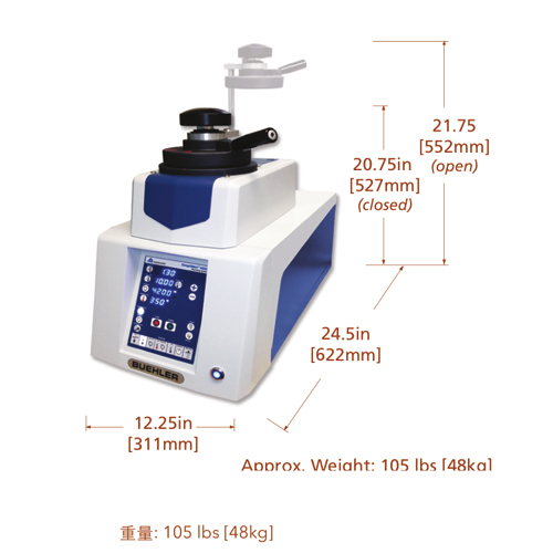 美國(guó)標(biāo)樂(lè)（Buehler）SimpliMet 4000 鑲嵌機(jī)